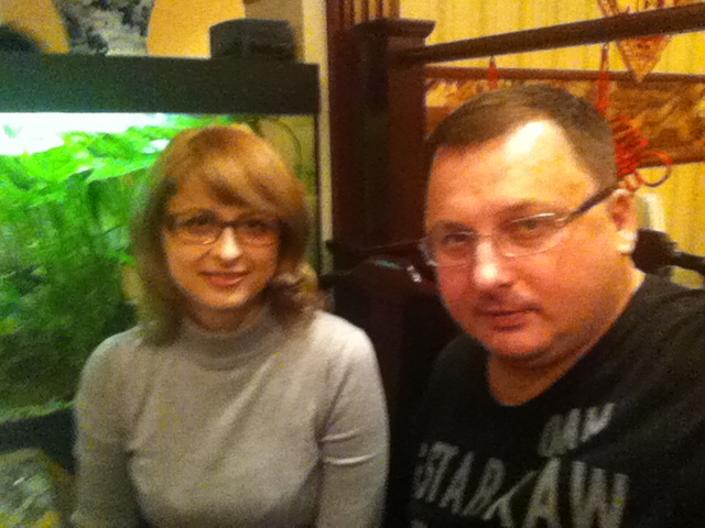 Владимир Захаров и Оксана Сахранова