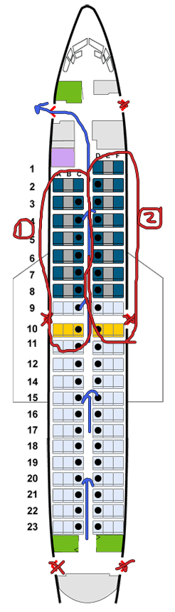 Боинг 737 700 схема